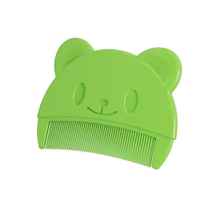 Baby Bath Brush, Baby Cradle Cap Brush, Silicone Massage Brush, Baby Comb, Children's Comb（3pcs） (Green)