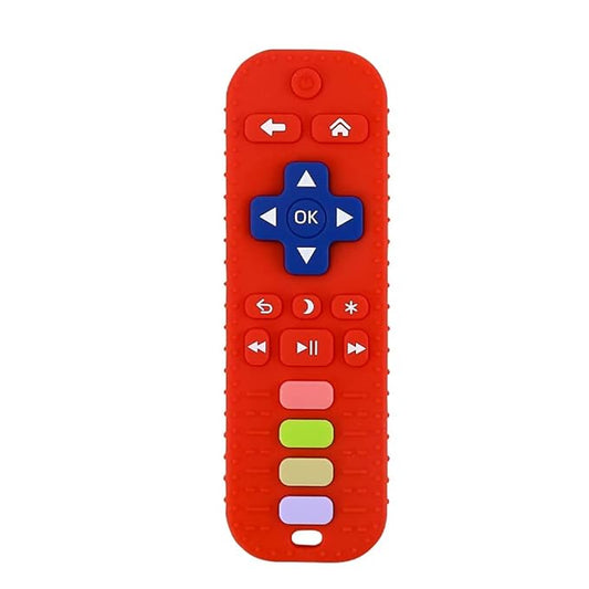 Chuya Remote Teethers Silicone Baby Teething Toys, TV Remote Teether