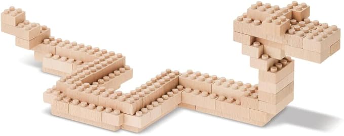 Eco-Bricks 3 in 1 Builds Reptiles - Earth-Friendly Kids Building Blocks 3 Different