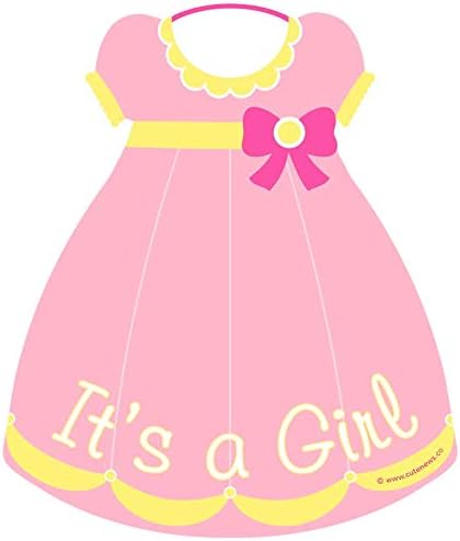 It's a Girl Baby Door Hanger, New Birth Arrival Announcement Sign