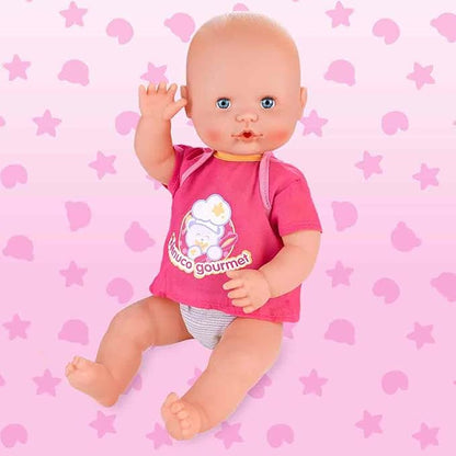 Nenuco Meal Baby Doll with Recipe Book and Blender, Bottle Spoon 16" Doll