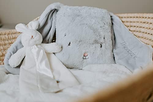 Bunnies By The Bay "Bun Bun Bunny" - 11 inch Stuffed Rabbit and Baby Blanket