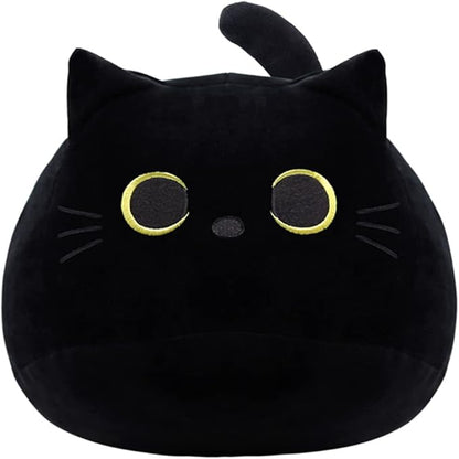 iBccly Black Cat Plush Toy: Soft, Stuffed Animal Pillow