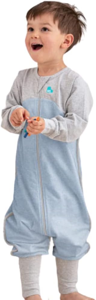 Love to Dream Organic Long Sleeve Baby Sleep Suit, Super Soft Temp Regulating Sleeping Sack