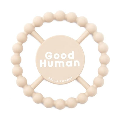 Bella Tunno Happy Teether ??Soft & Easy Grip Baby Teether Toy, Silicone Teether Ring to Help Soothe Gums