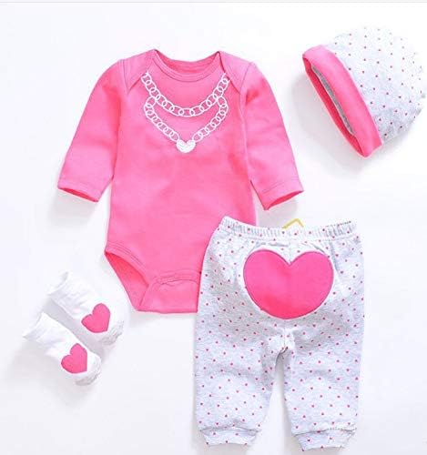 Reborn Doll Girl Clothes 20-22 Inches Newborn Baby Girl 4