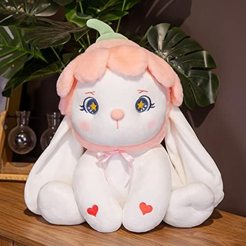 MISI White Petal Rabbit Plush 11" Baby Bunny Toy Doll