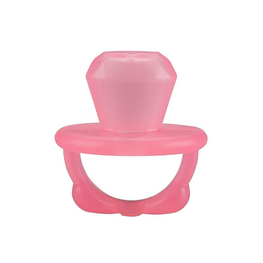 Itzy Ritzy Silicone Teensy Teether - Flexible, Soft & Hollow 3 Months