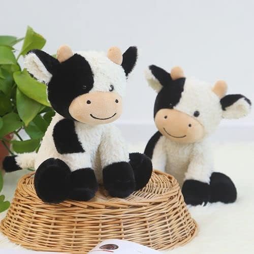 9 inches Cow Stuffed Animal Soft Plush Cute Cow Doll