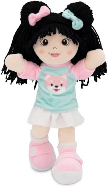 Playtime by Eimmie 14” Soft Baby Doll - Plush Rag Dolls for 2 Year Old Girls & Boys, Toddler & Infants
