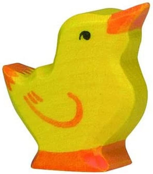 Holztiger Chicken Heads Up Toy Figure