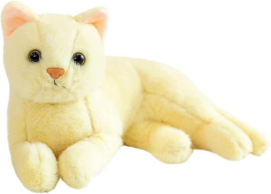 Home Decor Cat Plush Plush Cat Doll, Realistic Soft Plush Cat for Kids Boys and Girls 12 Inch)