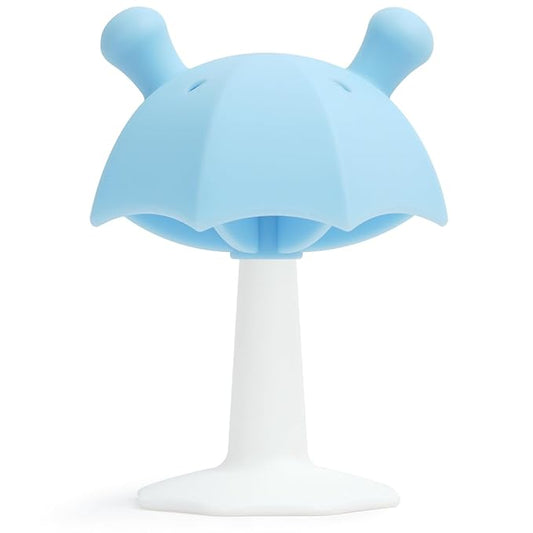 Umbrella Baby Teether with Suction Base, Keeping Babys Busy 0-6 Months, 6-12 Months 12-24 Months,