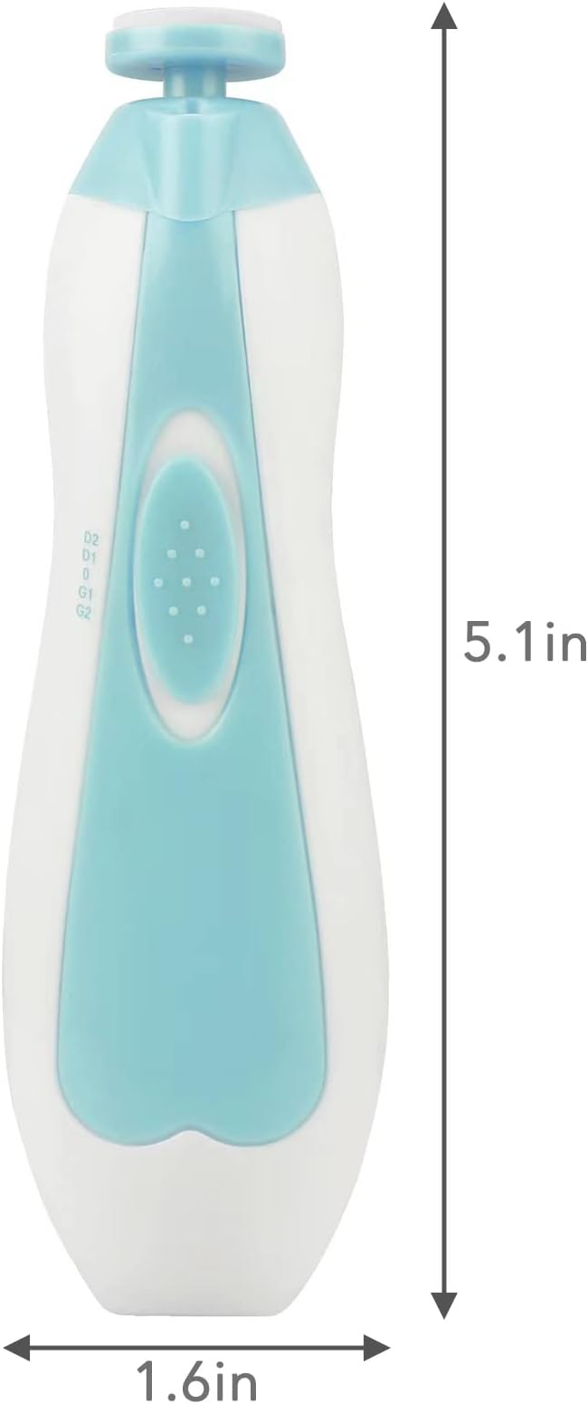 PandaEar Baby Nail Trimmer, Electric Baby Nail Clippers Safe Baby 6 Replacement