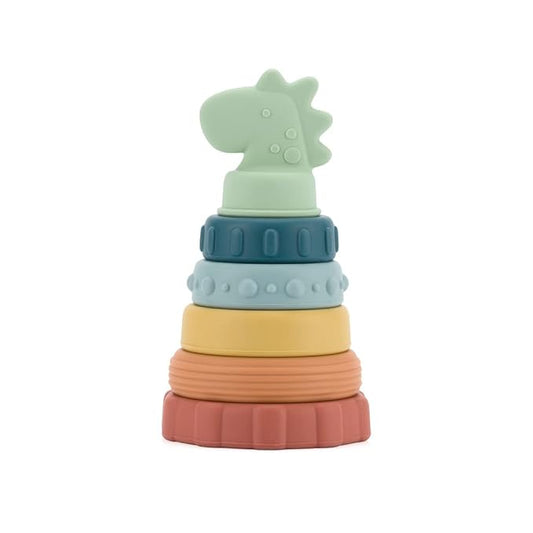 Itzy Ritzy - Itzy Stacker Silicone Stacking & Teething Toy 3 Months