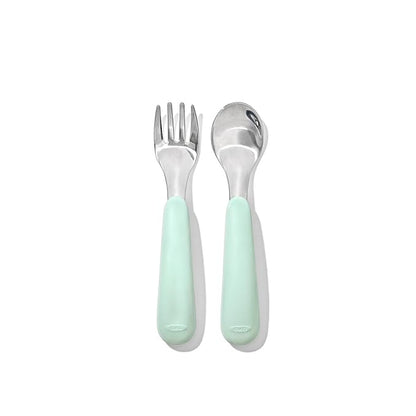 OXO Tot Fork and Spoon Set - Opal