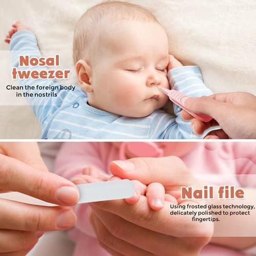 Baby Nail Clippers Set for Newborn,Infant Nail kit for New Parents Gift