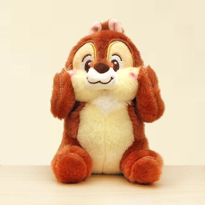 Cartoon Movie Chip and Dale Stuffed Animal Doll, 6" Chip (15cm Chip)