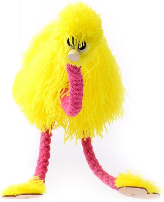 HOCHE Toy-Marionette Ostrich (Yellow)