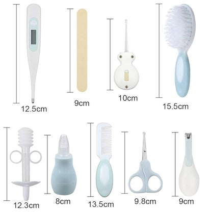 Baby Grooming and Health Kit, Lictin 15 in 1 Safety Care Set, Newborn Nursery Health Care Set with Hair Brush,Comb,Nail Clippers and More for Newborn Infant Toddlers Baby Boys Girls