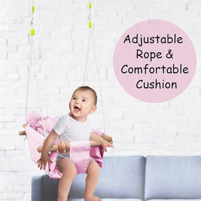Baby Canvas Hanging Swing Seat Toddler Secure Indoor & Outdoor
