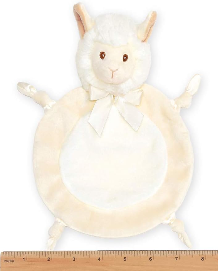 Bearington Baby Wee Alma, 8 x 7 Inch Small Llama Stuffed Animal
