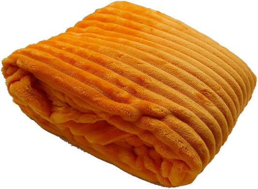 Soft Bean Bag Chair Cover No Filler Sofa Cover Storage Bean Bag Cover Organizing Children Plush Toys (Orange, X-Large)