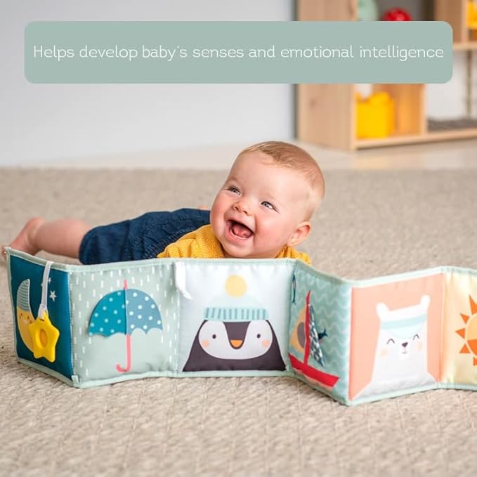 Newborn infants 0-6 Soft Activity Book Black & White High 0-12 Months