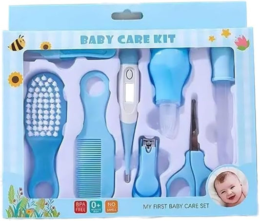 8 in 1 Baby Grooming Kit (Blue)