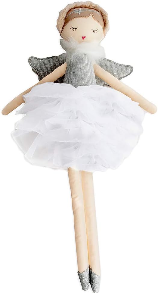 Mon Ami Angel Stuffed Doll - 15", Silver
