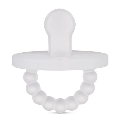 Ryan & Rose Cutie PAT Pacifier Teether (Slant, Clear)
