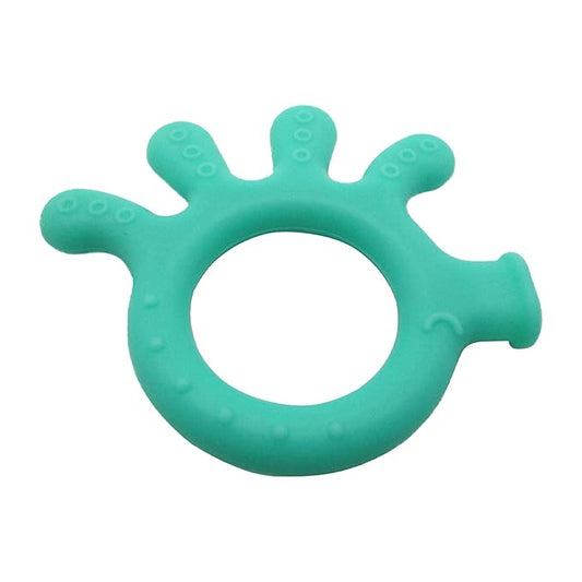 Silicone Finger Teether Toy - Handheld Teething Relief for Girls & Boys