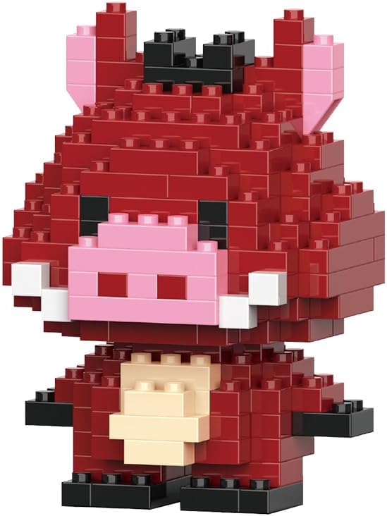 Micro Mini Building Blocks Anime Character Set (500+ Pieces), Ages +14 (3 Pack) 11)