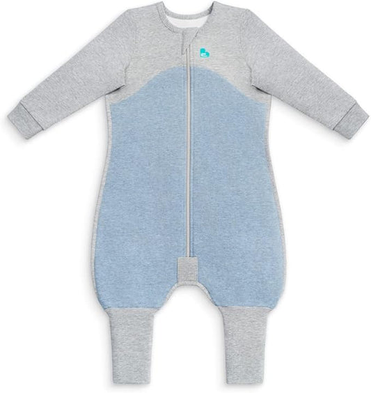 Love to Dream Organic Long Sleeve Baby Sleep Suit, Super Soft Temp Regulating Sleeping Sack