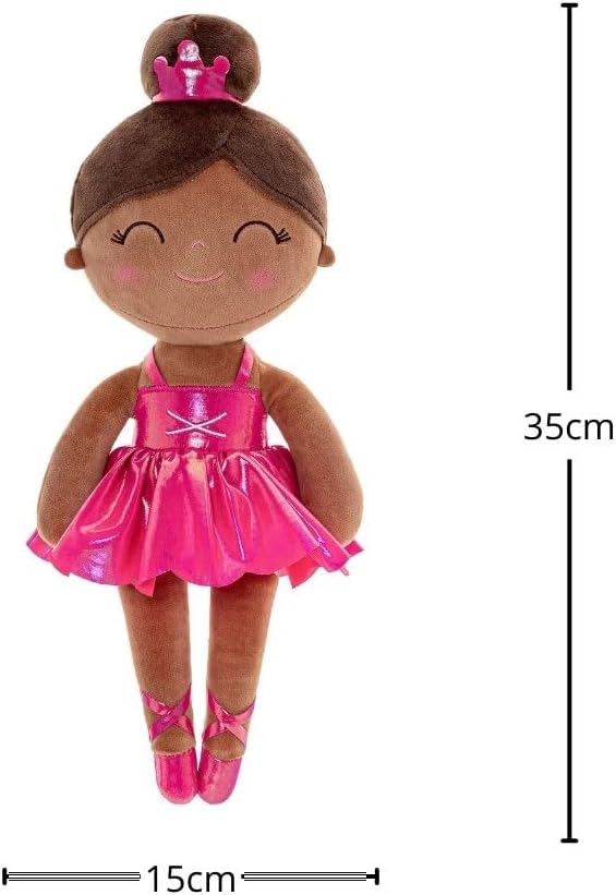 Gloveleya Baby Doll Ballerina Girl Gift Ballerina Plush Soft Doll 13 Inch