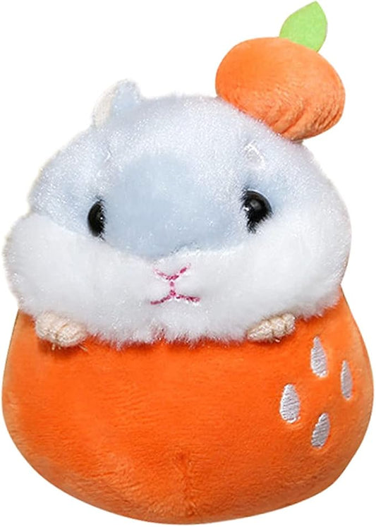 Cuddly Hamster Soft Stuffed Animals Cushion Toy Doll, 4" /10cm