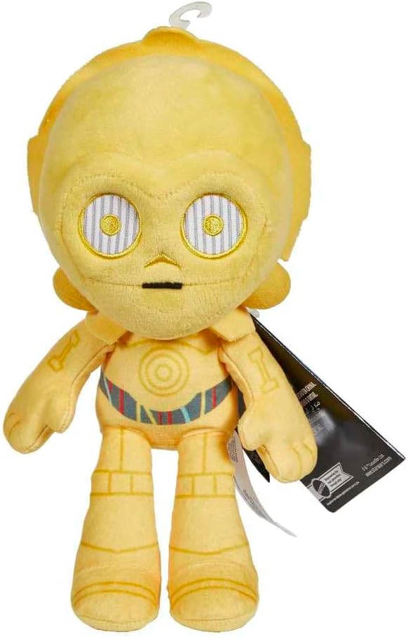 STAR WARS Plush 8-in Character Dolls, Soft 3 Years
