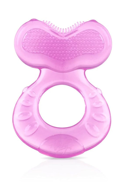 Nuby Silicone Teethe-EEZ Teether with Bristles, Includes Hygienic Case (Pack 48)