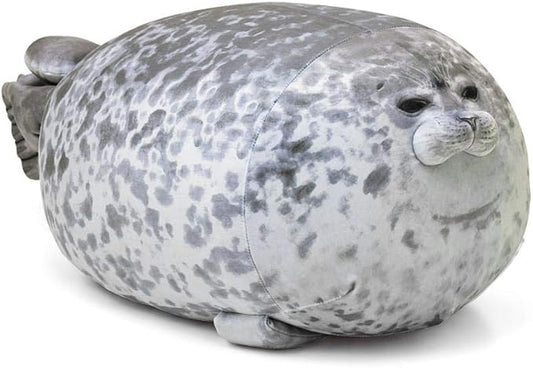 Chubby Blob Seal Pillow Soft Stuffed Cotton Plush Animals Toy 17.6 Inch