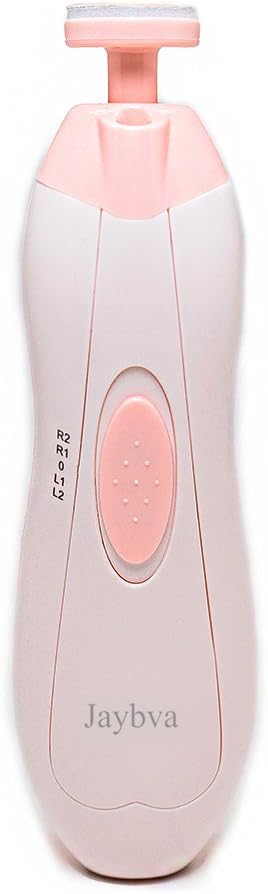 Replacement Pads for Electric Baby Nail Trimmer - Jaybva 6PCS Grinding Heads Polish Disc for Standard Nail File Clippers Filer Cutter Grooming Kit Pink