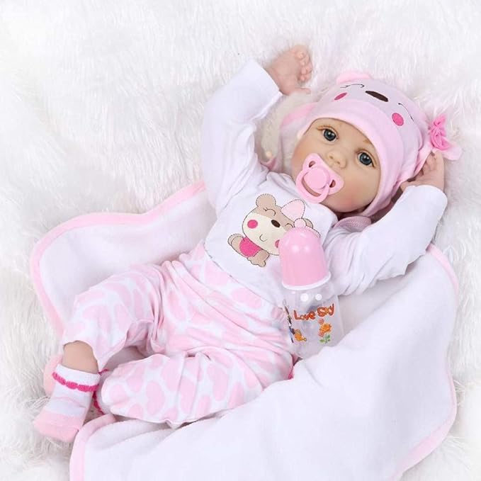 MAIHAO Reborn Baby Dolls Clothes for 17-22 Inch Newborn Baby 17-22 Inch 4pcs Set