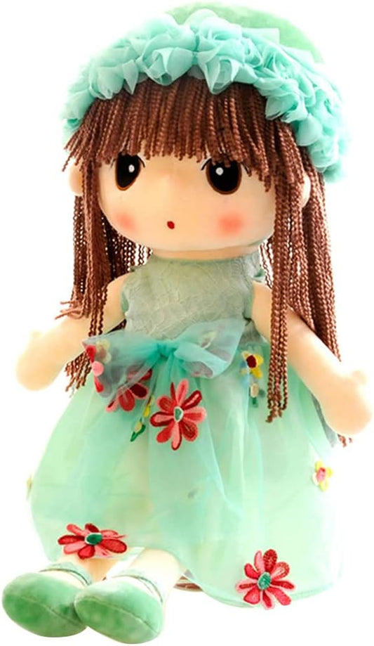 ikasus Soft Baby Doll with Clothes, Kawaii 17.7 Rag Doll
