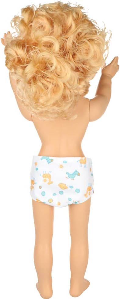 SOTOGO 10 Pieces Doll Diapers Doll Underwear Doll Underpants Doll 14-18 Inch