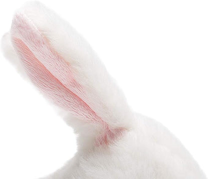 HollyHOME Plush Rabbit Easter Electronic Interactive Toy Jumping,Wiggle Ears 7 Inches