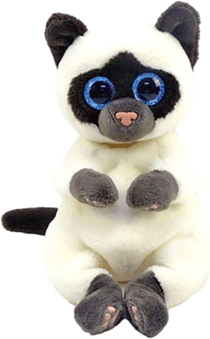 Beanie Baby Miso Cat Stuffed Plush Doll (6inch)