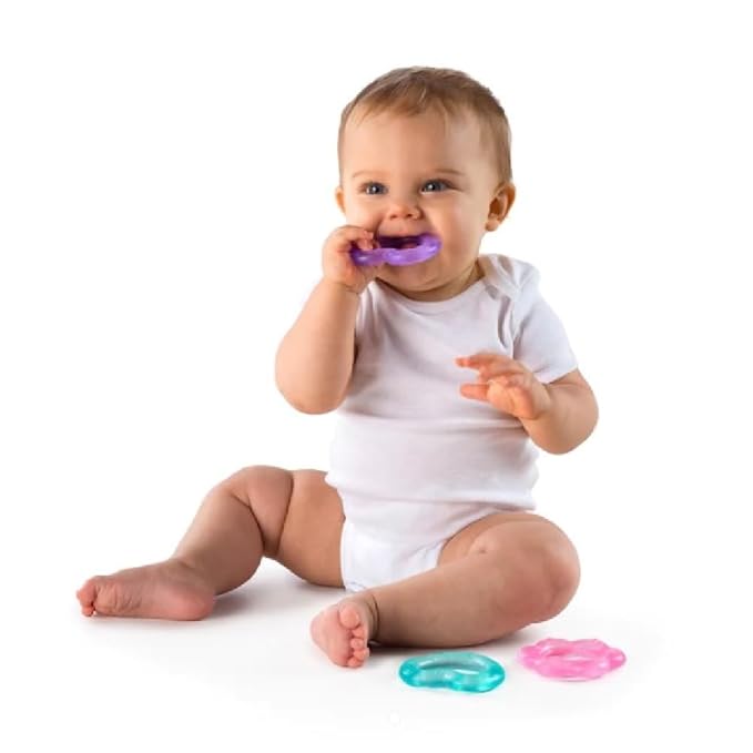 Bright Starts Chill & Teethe BPA-Free Teething Toy, Ages 3 Months+