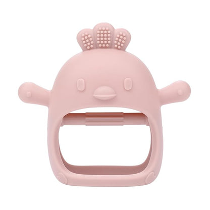 AIXMEET Baby Teething Toys, Soft Silicone Baby Teether Toys for 0-6 Months