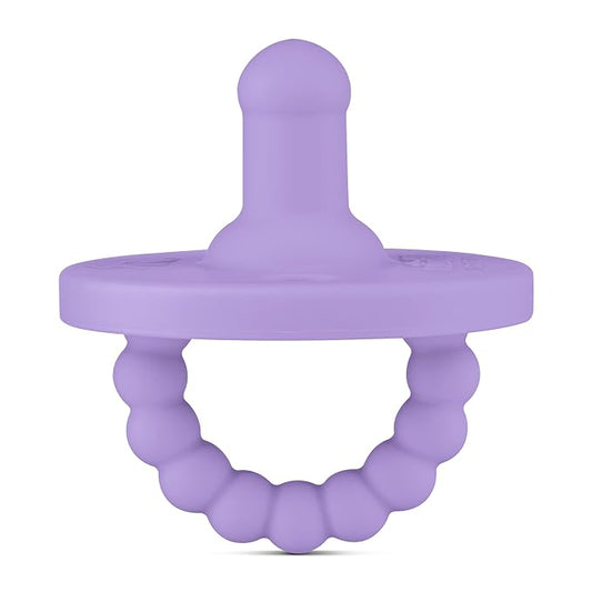 Ryan & Rose Cutie PAT Pacifier Teether (Stage 2, Orchid)