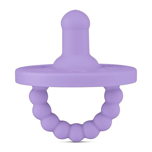 Ryan & Rose Cutie PAT Pacifier Teether (Stage 1, Orchid)