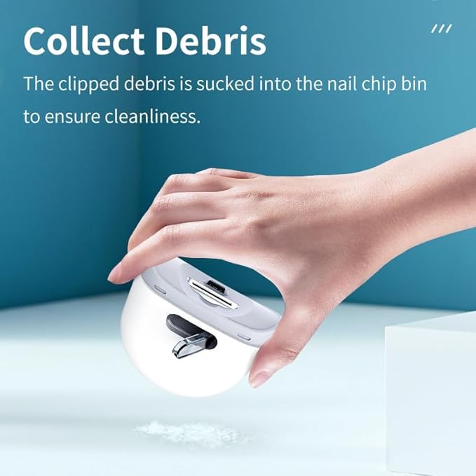 Electric Nail Clipper,Automatic Baby Electric Nail Trimmer 2 Speed
